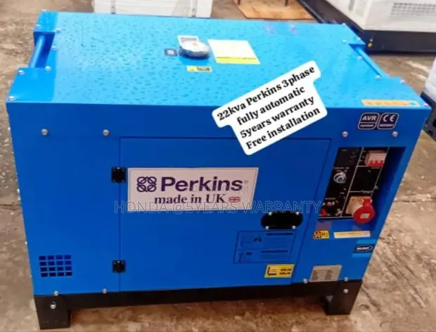 Diesel Mini Plant 3phase 22kva Perkins Generator Fully Ats · Photo 1