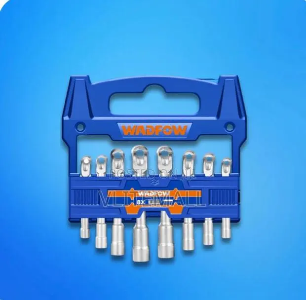 Wadfow 1/2" L-Angled Shaped Socket Wrench Set - Wth4208 · Photo 1
