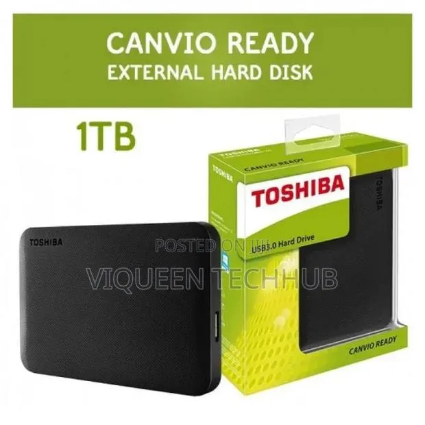 External HDD Toshiba 1tb · Photo 1