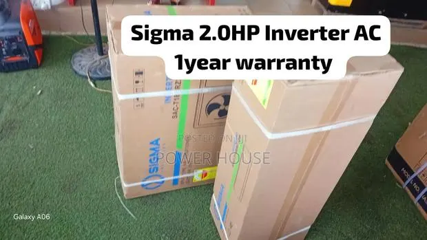 Super Powerful Sigma 2.0HP Inverter AC Premium Cooling System · Photo 1