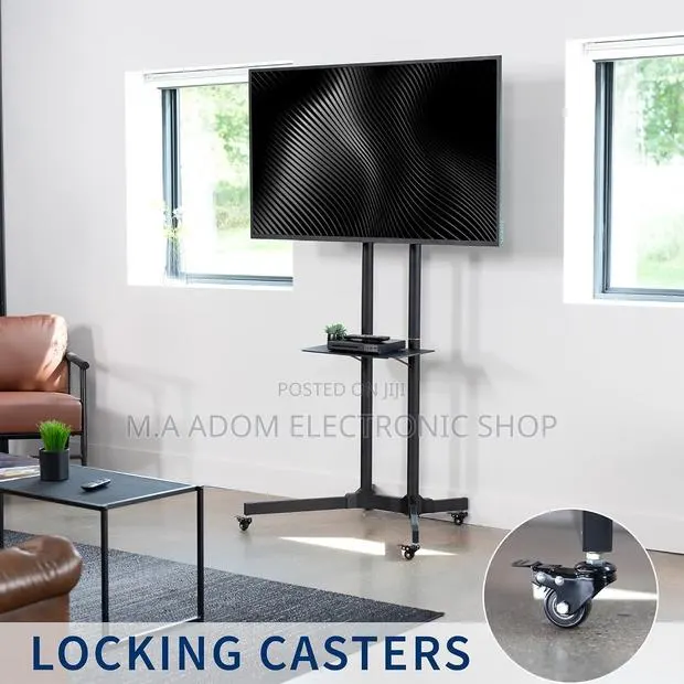 Tv Trolley With Wheels for Leds Between 32”-70” · Photo 1