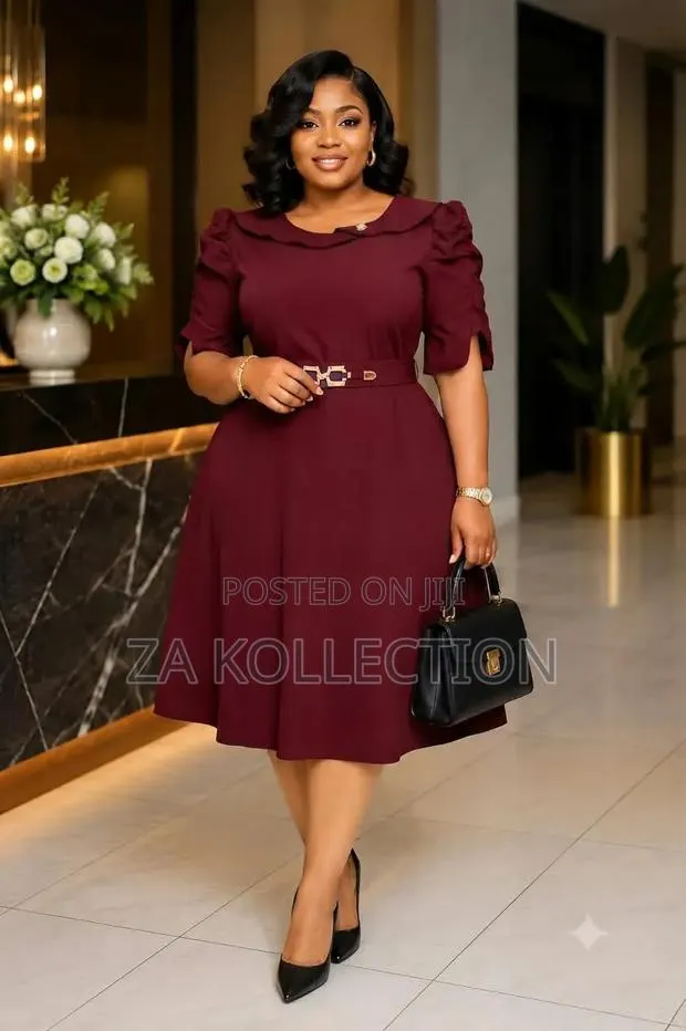 Zori Ladies Flare Office Dress · Photo 1