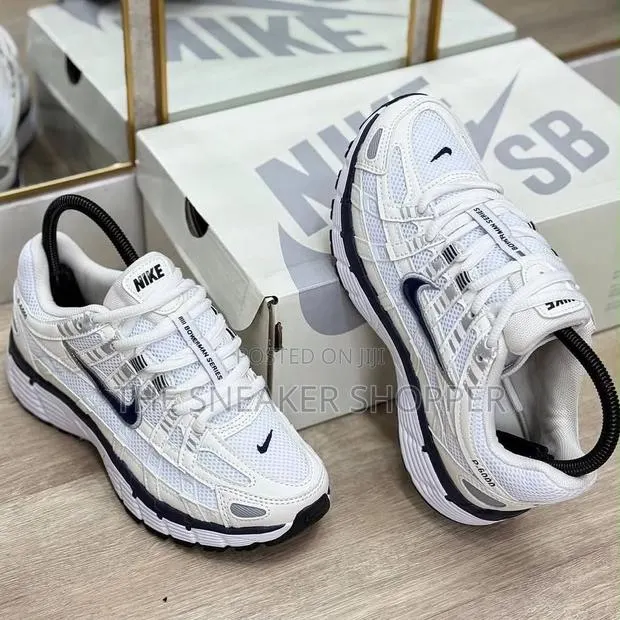 Nike P-6000 “Metallic Silver/Black · Photo 1