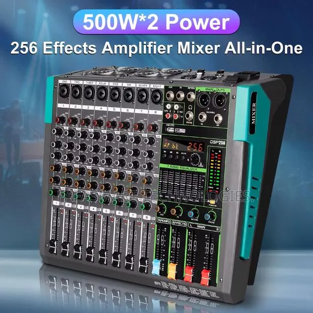 8ch Powered Mixer · Photo 1