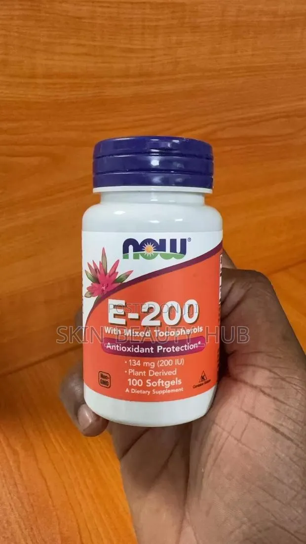 Now Vitamin E - 200 100 Capsules · Photo 1