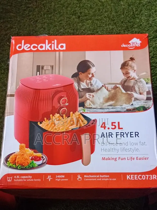 Decakila 4.5L Air Fryer for Healthy Cooking · Photo 1