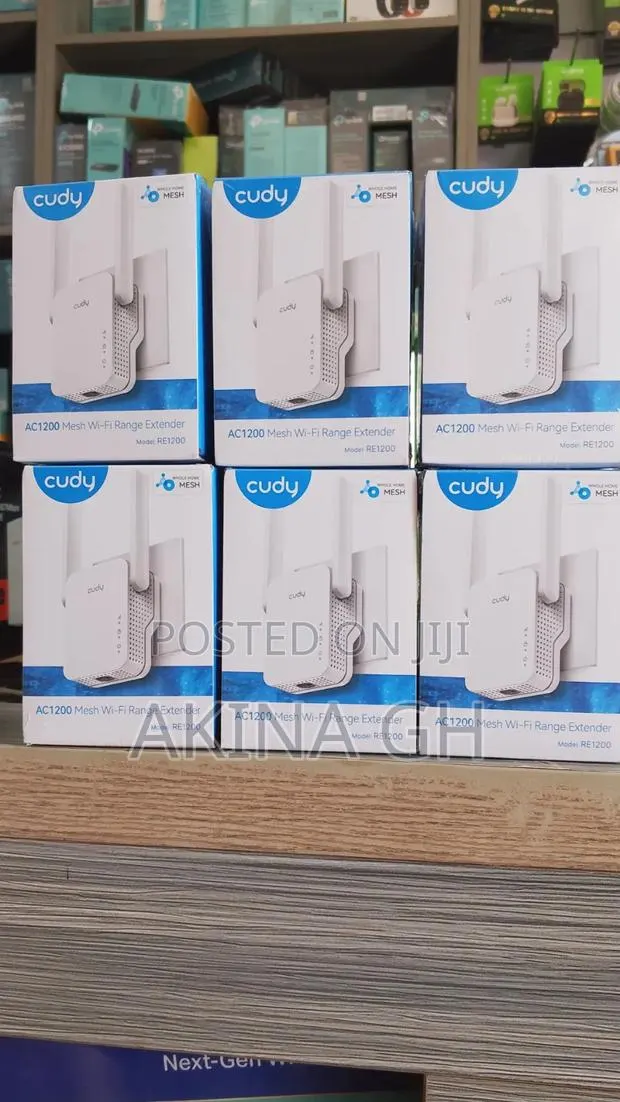 Cudy Whole AC1200 Mesh Wifi Range Extender/Re1200 · Photo 1