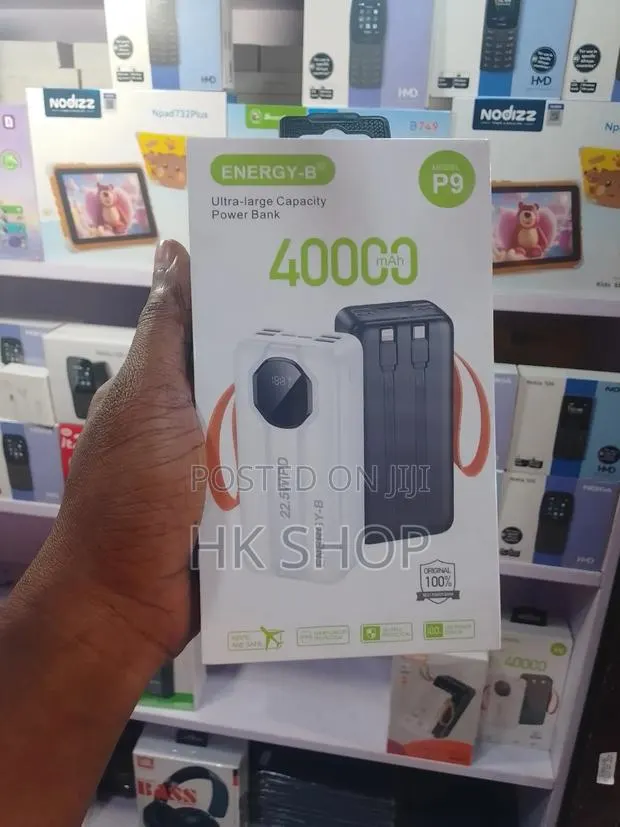 40,000 Mah Energy B Fast Charging Powerful Power Bank · Photo 1