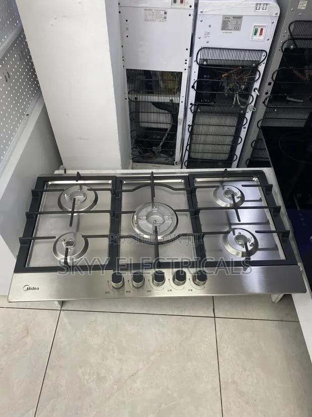 Midea 5-Burner Built in Gas Hob -90g50me · Photo 1