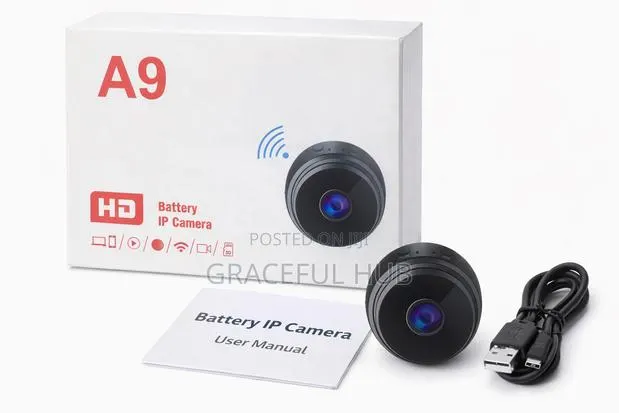 A9 Mini Hd Wifi Security Camera With Night Vision Motion Detection · Photo 1