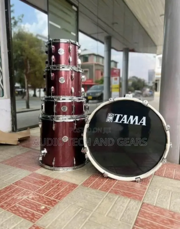 Complete Tama Drums Set (Wine Red) · Photo 1