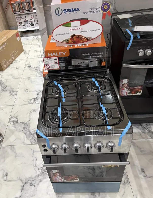 Check Out Ferre 50x60cm New Line 4 Gas Burner(Glass Oven) · Photo 1