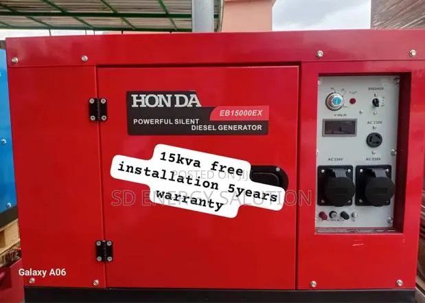 The Gen Station Honda 15kva Diesel Generator 15kva Diesel · Photo 1