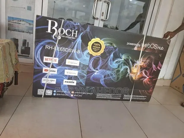 New Model of Roch 65 Inches Smart Google Tv for Sale · Photo 1