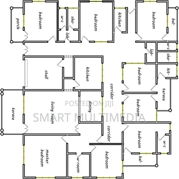 8 Bedroom House Plan · Photo 1