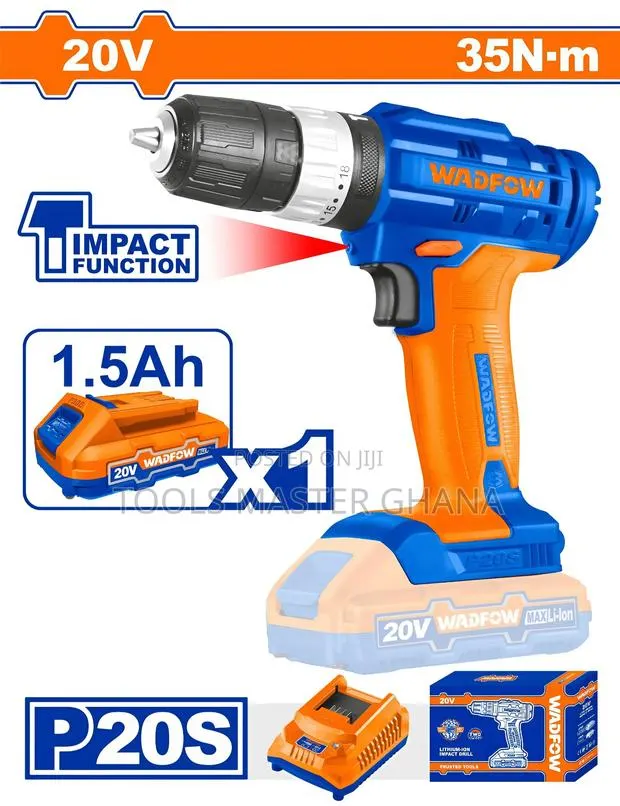 Cordless Impact Drill # Wcdp521 · Photo 1