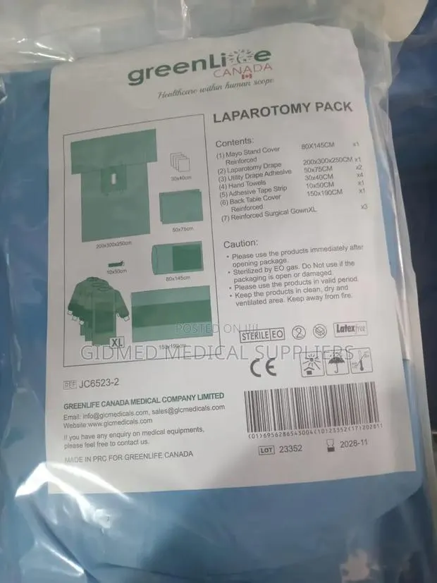 Laparotomy Pack · Photo 1