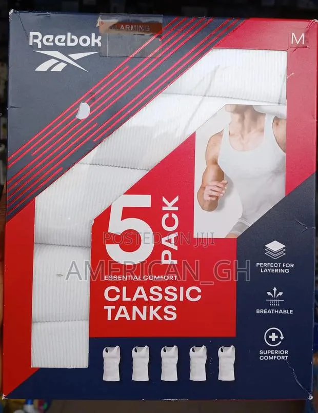 Reebok Classic Tanks, 5 Pieces(M/L) · Photo 1