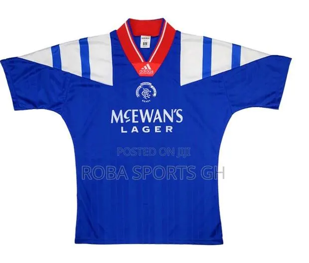 1992/94 Rangers Fc Retro Home Jersey · Photo 1