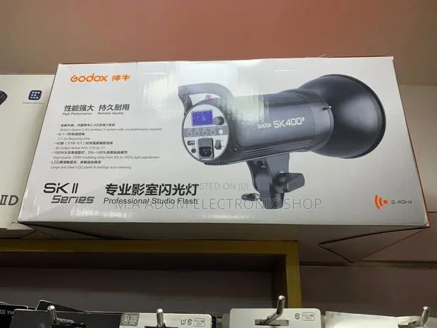 Energy Saving Godox SK 400 Studio Flash Led Light. · Photo 1