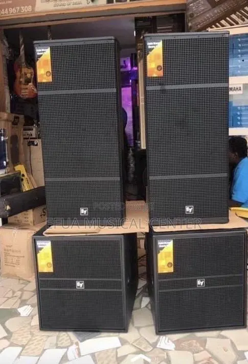EV Single Bass Speaker Paired With Full Range Speaker (Pair) · Photo 1