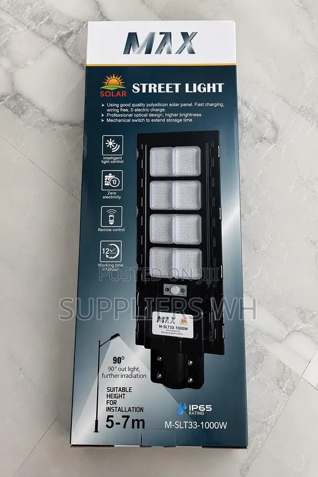 Solar Streetlight Durable Solar Street Light 1000w Remote · Photo 2