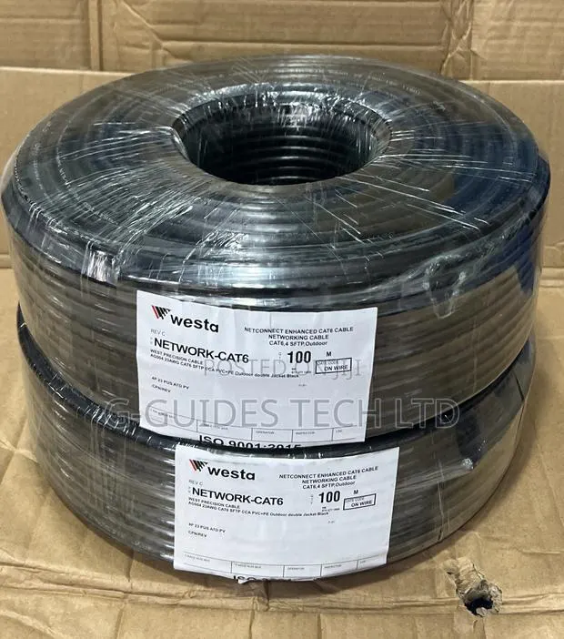 Westa 100m Cat6 SFTP Outdoor Cable, Westa Cat6 Outdoor Cable 100m · Photo 2