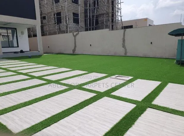 Green Grass Carpet and Professional Installation Service Are Available · Photo 1