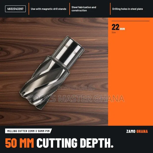 Milling Cutter 22Mm X 50Mm P1M - · Photo 1