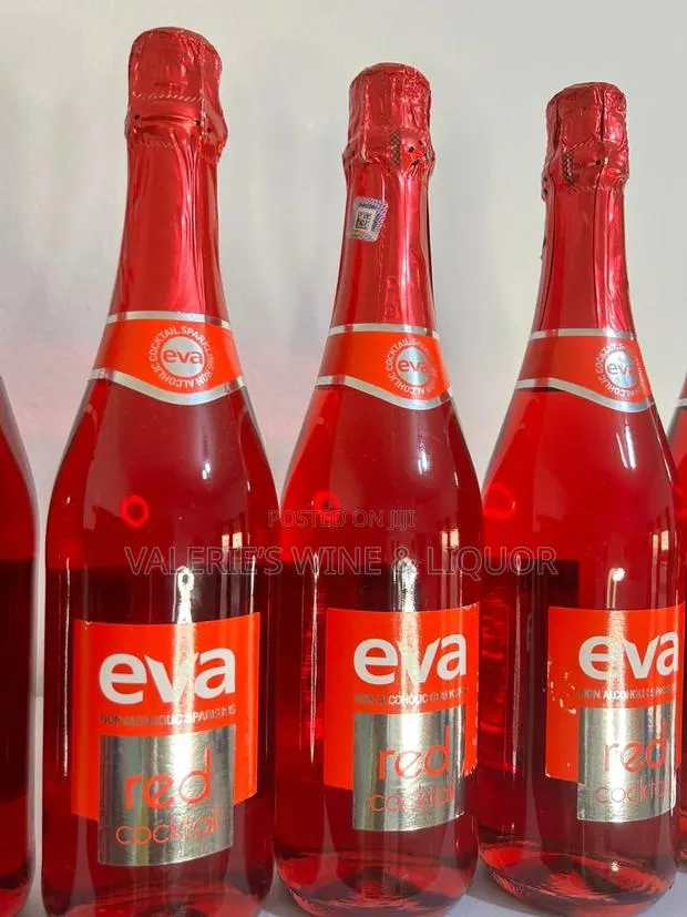 Eva Sparkling Red Cocktail- Non Alcoholic Champagne · Photo 1