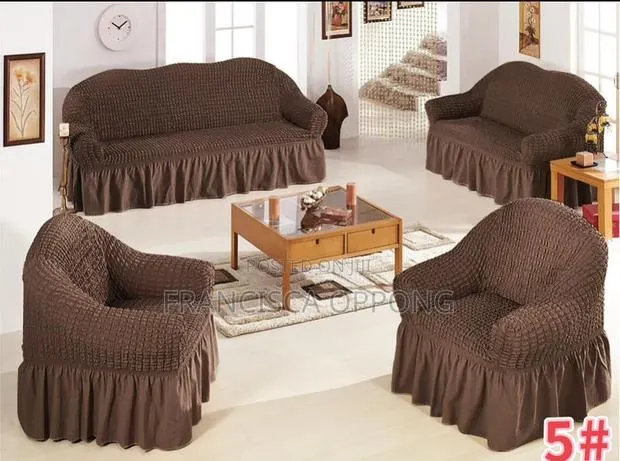 Finest Skirt Sofa Covers(Available In Various Colors) · Photo 1