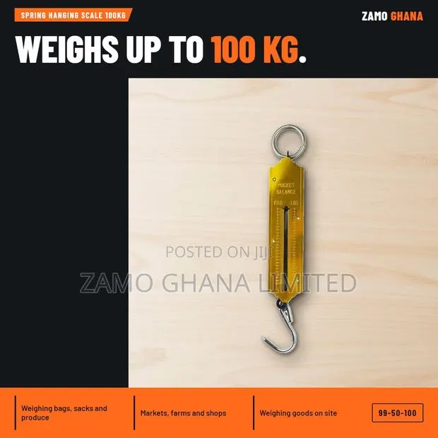 Spring Hanging Scale 100Kg - 99-50-100 · Photo 1