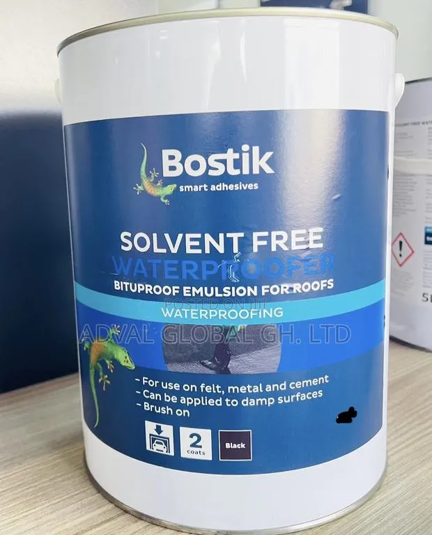 Bostic Solvent Free Waterproofer ( Bituproof Emulsion For Roofs) · Photo 1