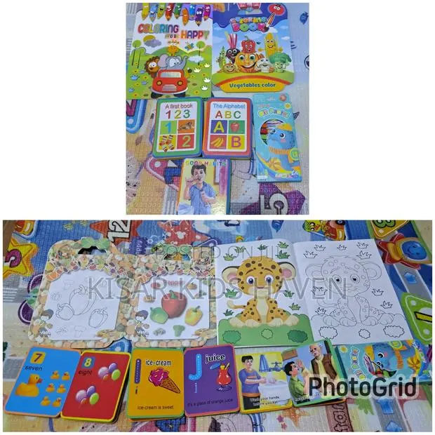 Kids Coloring Book, Alphabet, Numbers N Good Manners Book · Photo 1