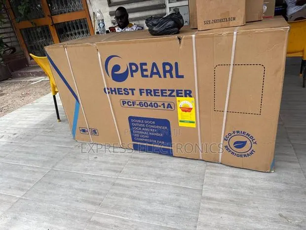 Zealous Sleek 508L Chest Freezer Single Door Pearl · Photo 1