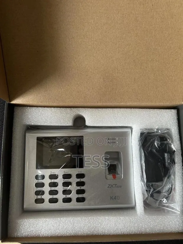 Zkteco K40 Time Attendance With Bakupbattery · Photo 1