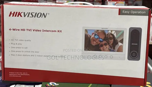 Hikvision 4-Wire Hd Tvi Video Intercom Kit Ds-Kis212(B) · Photo 1