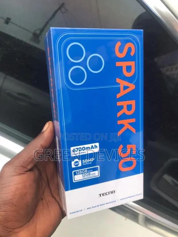 New Tecno Spark 50 128 GB Gray · Photo 1