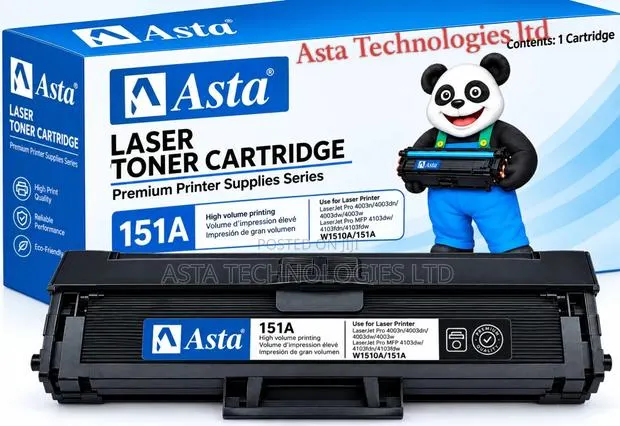 Asta Laser Toner Cartridge - 151a (W1510A) · Photo 1