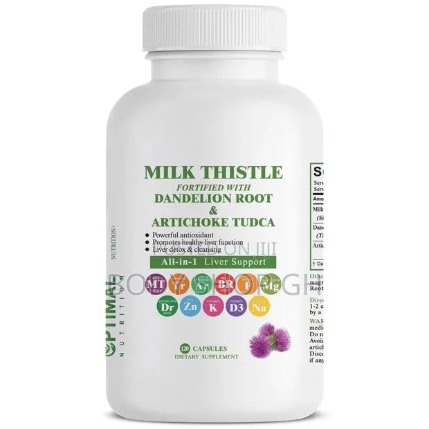 Healthy Liver - Milk Thistle + Dandelion + Artichoke Tudca · Photo 1