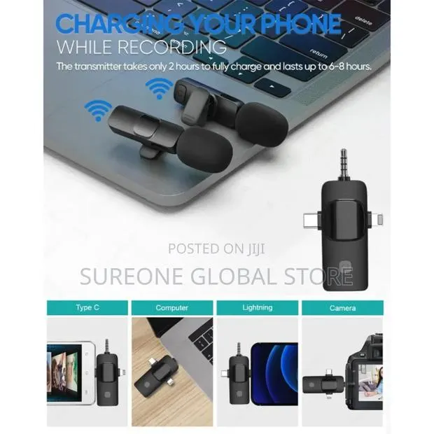 Live Recording Noise Cancelling Mini Microphon · Photo 1