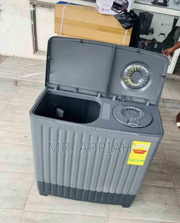 Check Out Affordable Nasco 8kg Top Load Washing Machine(Spin Dry)Gray. · Photo 1