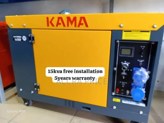 Omega Amp Kama 15kva Diesel 16500watt 15kva Diesel Gen · Photo 1