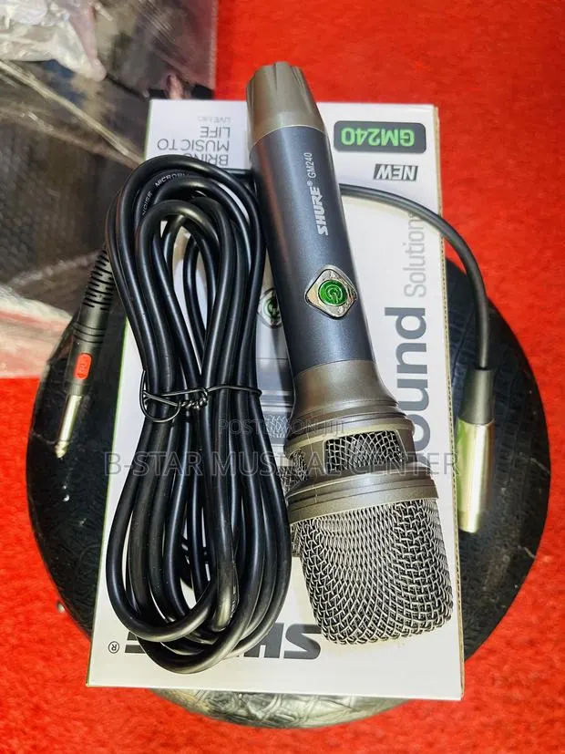 Shure Gm240 Cord Microphone · Photo 1