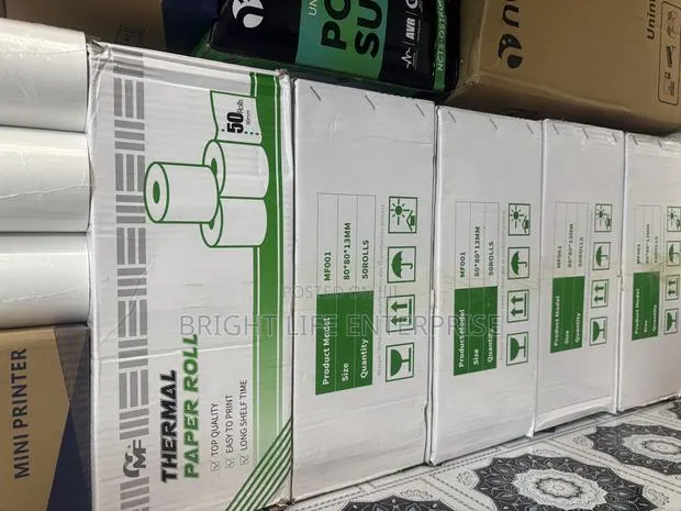 Thermal Paper Roll. 80x80mm 50 PCS in Box · Photo 1