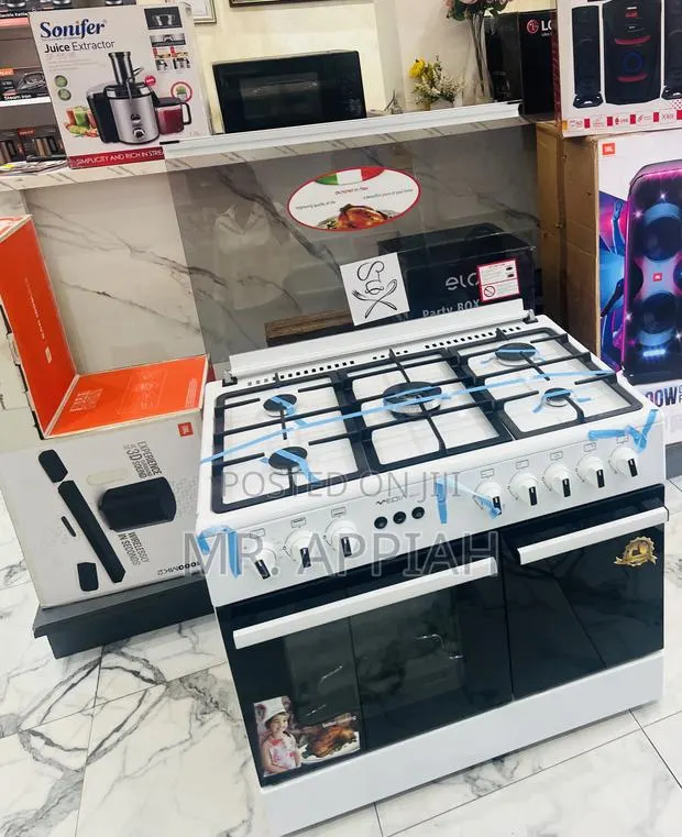 Durable Mediatech 60x90cm Freestanding 5 Gas Burner · Photo 1