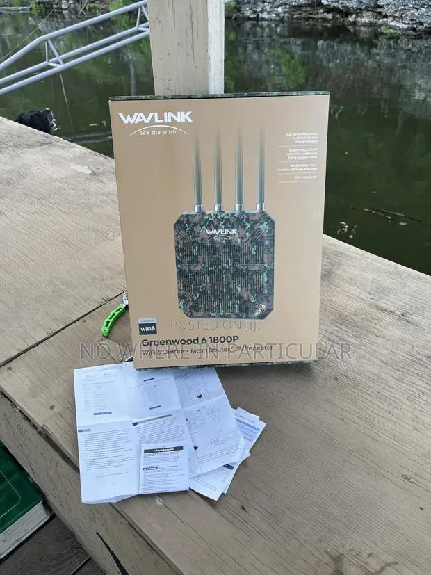 Wavlink Greenwood 6 1800p Wifi 6 Outdoor Mesh Router · Photo 1