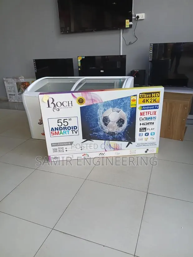 Roch 55" Smart TV (RH-LES55DSA-B)Epic Entertainment in Stunning Detail · Photo 1