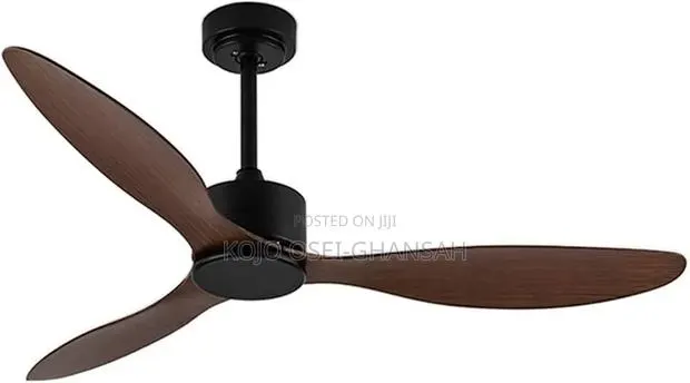 Modern 3-Blade BLDC Ceiling Fan With Remote. (No Light) · Photo 1