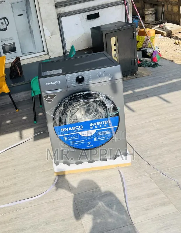 Order Authentic Nasco Front Load Washing Machine(Fully Auto)Gray. · Photo 1